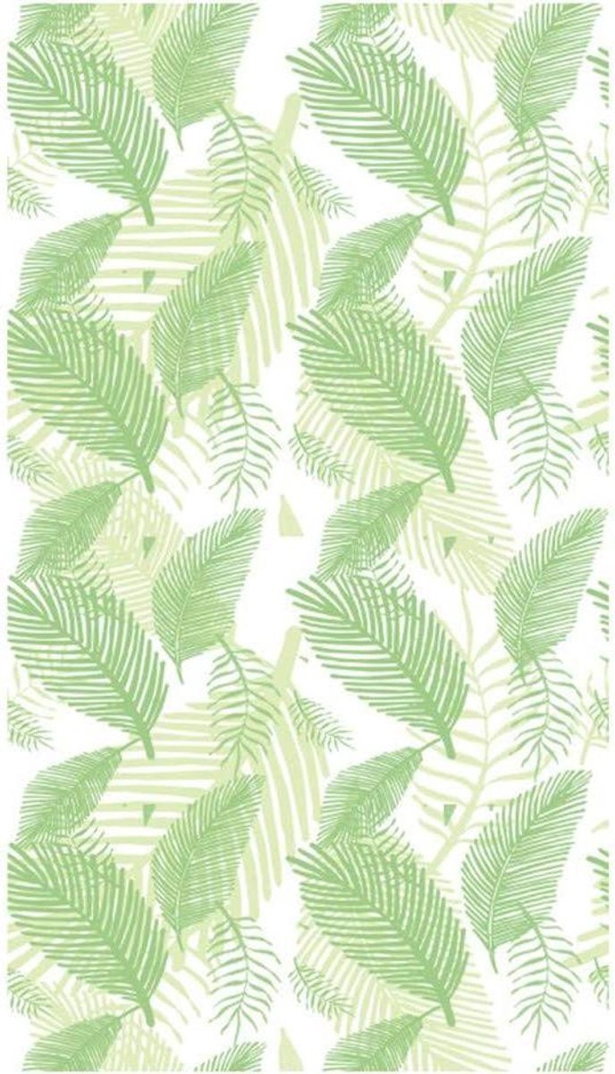 Zandafstotend strandlaken van microvezel met bloemenprint, 80 x 160 cm