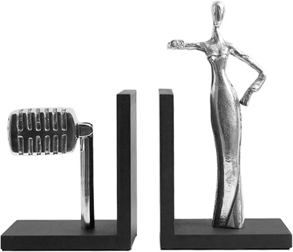 Decoratieve Boekensteunen - Robuuste Metalen Boekenhouders