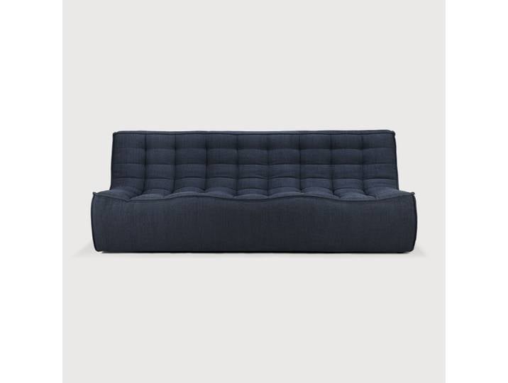 Modulsofa Dreisitzer, Recycelte Baumwolle, 91×76 cm, Modern, Ethnicraft