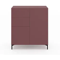 Create Kombikommode mit 2 Schubkästen, 2 Türen Cherry Rundfuß