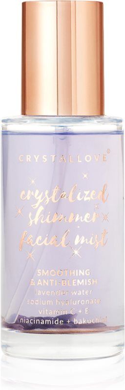 Crystallove Amethyst Shimmer Facial Mist face mist with soothing effect 100 ml