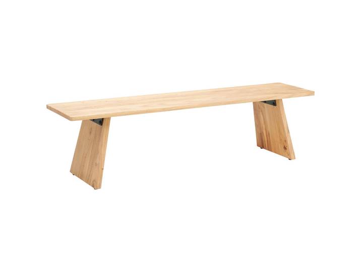 Mid.you Sitzbank, Akazie, Holz, Akazie, vollmassiv, Holz, 3-Sitzer, 175x45x40 cm, Esszimmer, Bänke, Sitzbänke