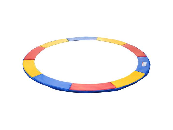 Homcom Randabdeckung, PE, Mehrfarbig, Ø244 cm, Mehrfarbig, Kunststoff, 244x244 cm, Freizeit & Co, Gartenspielzeug