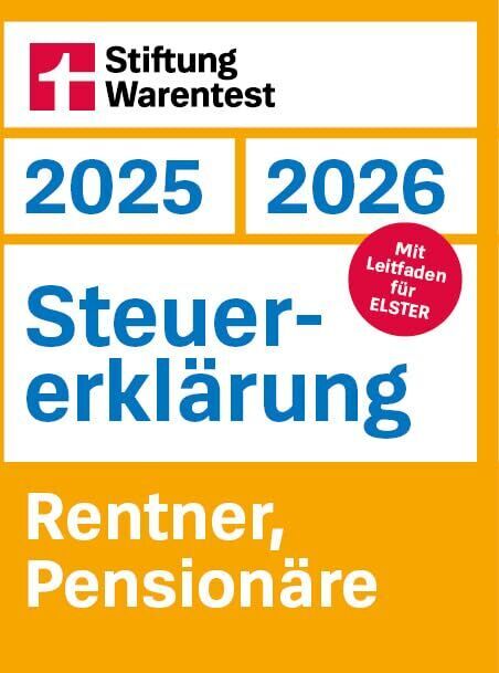 Udo Reuß - Steuererklärung 2025/2026 - Rentner, Pensionäre - Preis vom 06.10.2026 07:26:00 h