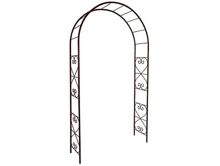 Louis Moulin 3166 Arche Jardin avec Décor Romantique Métal Fer Vieilli 130 x 250 cm