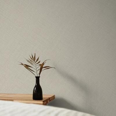 Galerie Wallcoverings Little Dreamers Collection Textile Plain Matte Finish Vinyl on Non-woven Wallpaper Roll