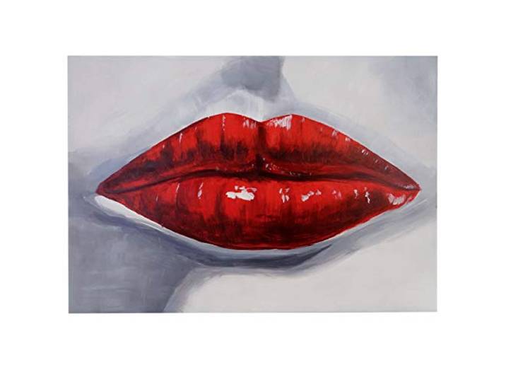 Mendler Ölgemälde Lippen, 120x85cm