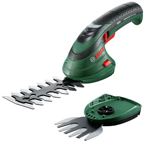 Bosch ISIO 3 Accugrasschaarset met snellader, groen