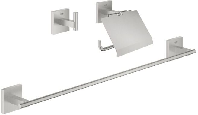 Grohe Start Cube Bad-Set 3 in 1 41124DC0  Supersteel