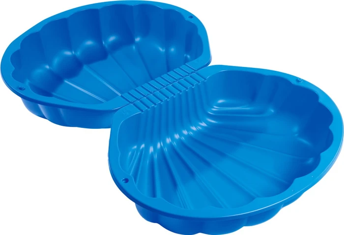 Große Muschel Blau