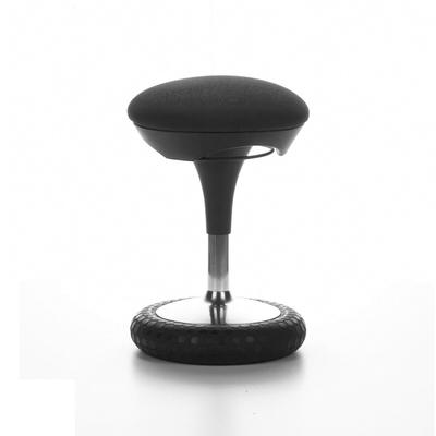 SP Topstar Wellnessstuhl / Hocker SITNESS 20 Stoff schwarz Chrom