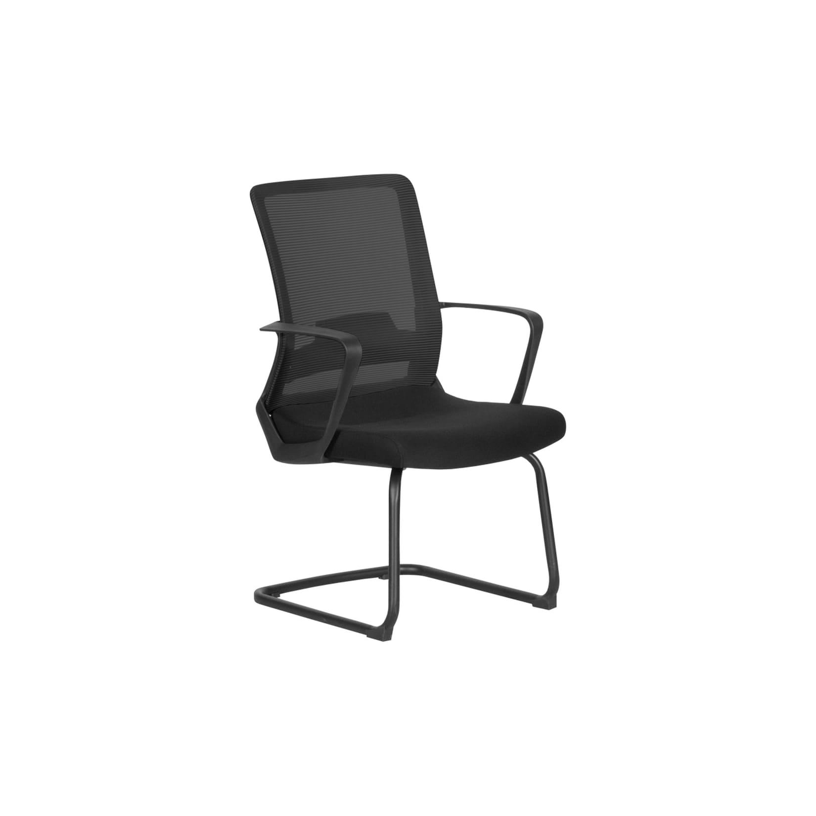 2er-Set Carmen 7564 Besucherstuhl – Schwarz