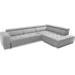 SOMETA Ecksofa Cocoon Stoff Light Grey