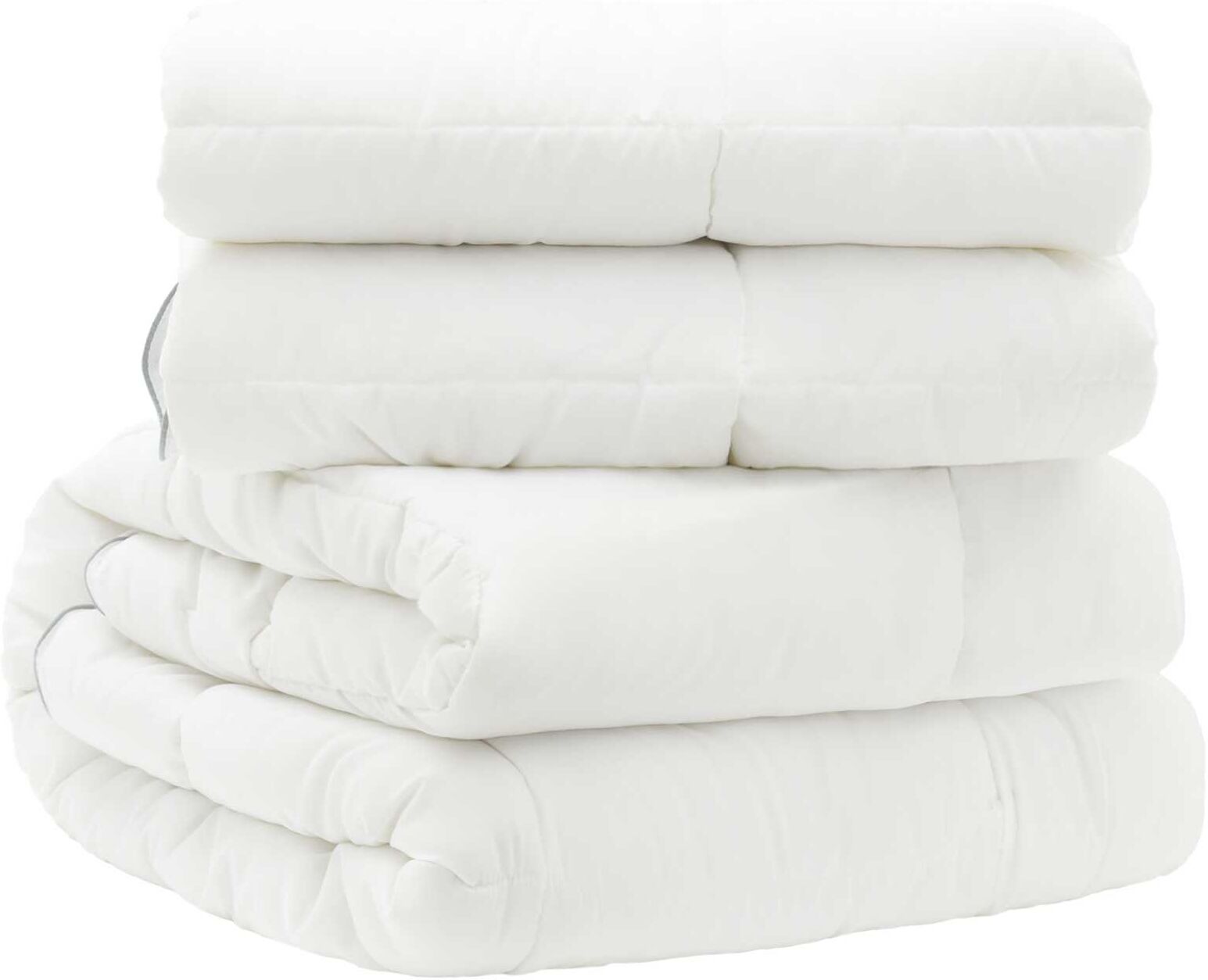 vidaXL Couette 140x220 cm 4 saisons 200+300 GSM Laine australienne