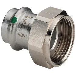 Viega, Rohrverbindungstechnik, 2363 Verbindungsstück Sanpress 2363 Durchmesser 35 x 1,12 Edelstahl (Pressverbindung)