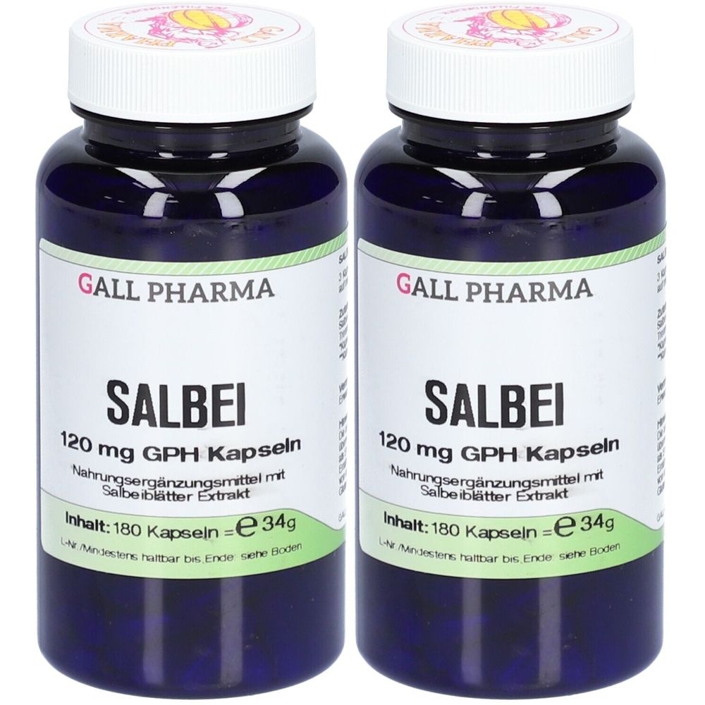 Salbei 120 mg GPH Kapseln 2x 2x180 St