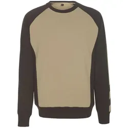 Sweatshirt "WITTEN" Unique - M - khaki/Schwarz