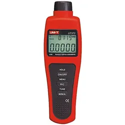 Uni-T UT 372 - Drehzahlmesser digital USB, Messtechnik, Schwarz