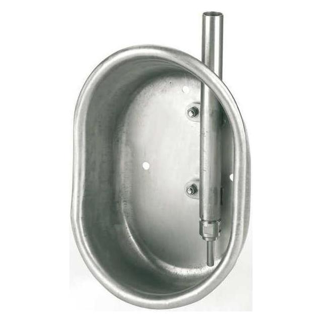Kerbl Tränkebecken Edelstahl für Schweine, 21 x 29 x 16 cm (33646695)