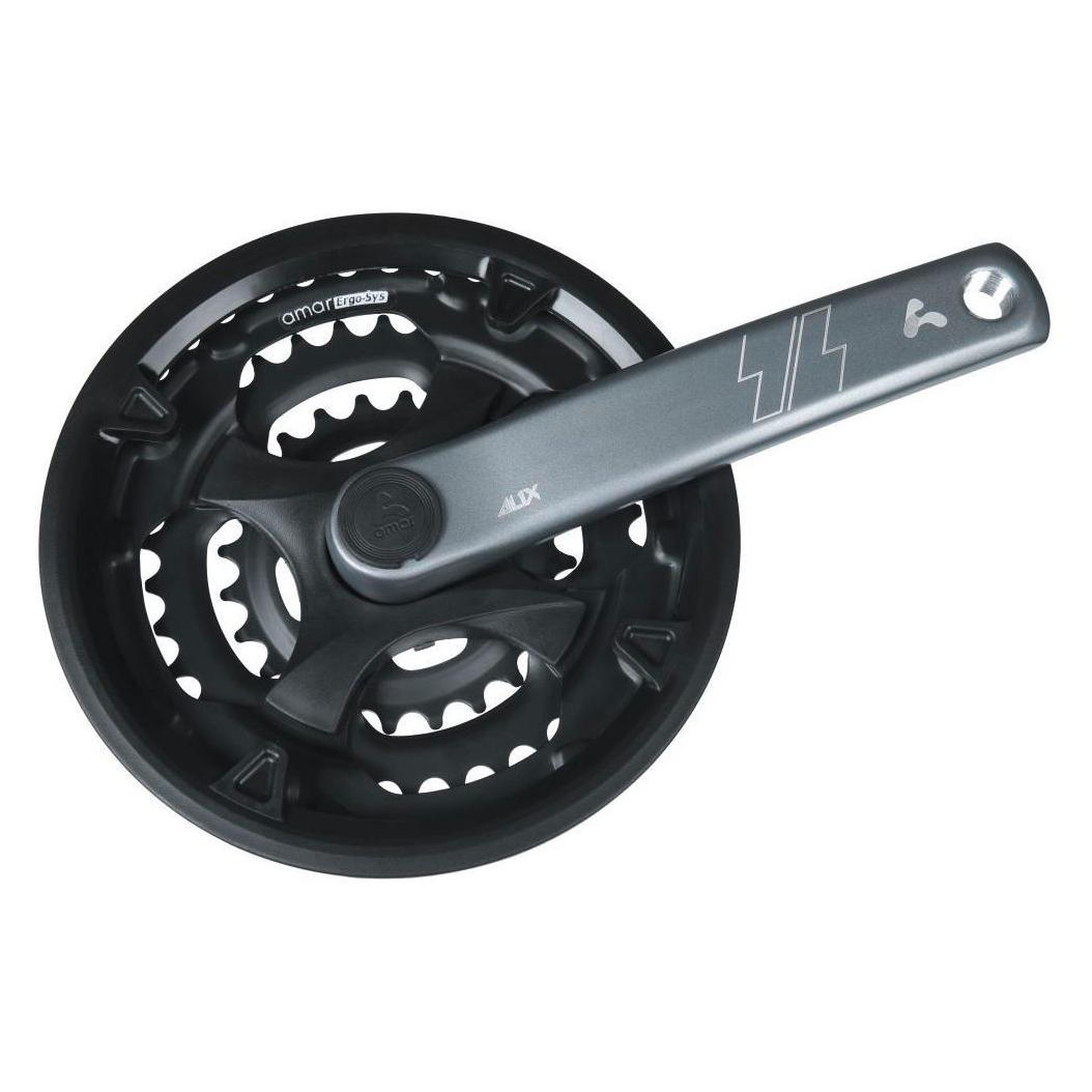 Amar AL1X Kettenradgarnitur Schwarz Einheitsgrösse (170 mm) (963-K)