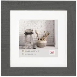 walther design Bilderrahmen Home 44,5 x 44,5 cm grau