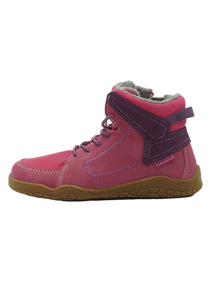 lamino Leder-Barfußschuhe in Pink - 29