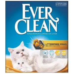Everclean Litterfree Paws (Klumpend, 6 l), Katzenstreu