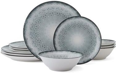 Mikasa Matteo 12-Piece Dinnerware Set, Service for 4