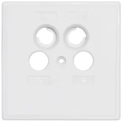 Axing SZU2-04 Abdeckung, TV/R/SAT/SAT, einteilig SZU00204 SZU 2-04
