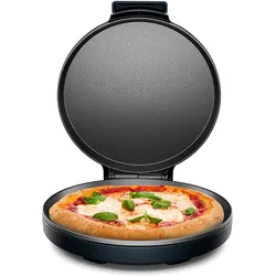 Chefman Elektrischer Alleskönner, Tischgrill, Schwarz