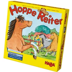 Haba Hoppe Reiter (Deutsch, Englisch, Französisch, Italienisch, Niederländisch, Spanisch, 2 - 4 Spieler)