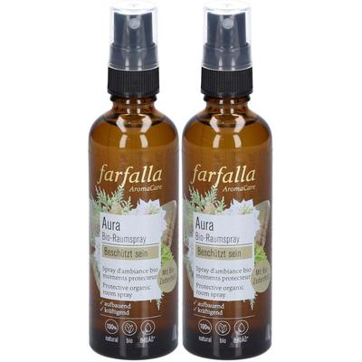 Farfalla Bio-Raumspray beschützt sein Aura 75 ml x2 2x75 Spray