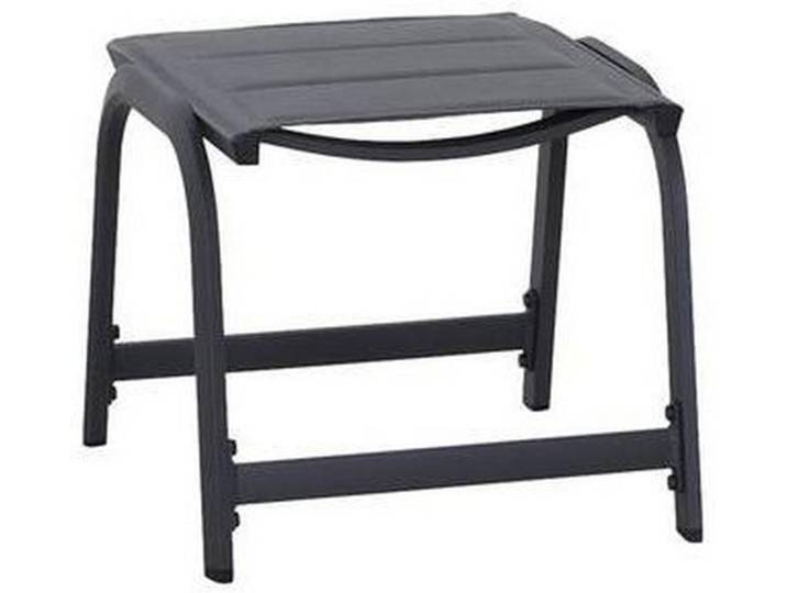 Siena Garden Gartenhocker, Anthrazit, Metall, Kunststoff, 51x44x52 cm, Gartenmöbel, Gartensessel, Gartenhocker