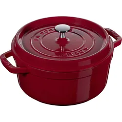 La Cocotte Topf 6,7 l, Gusseisen, Kastanienbraun