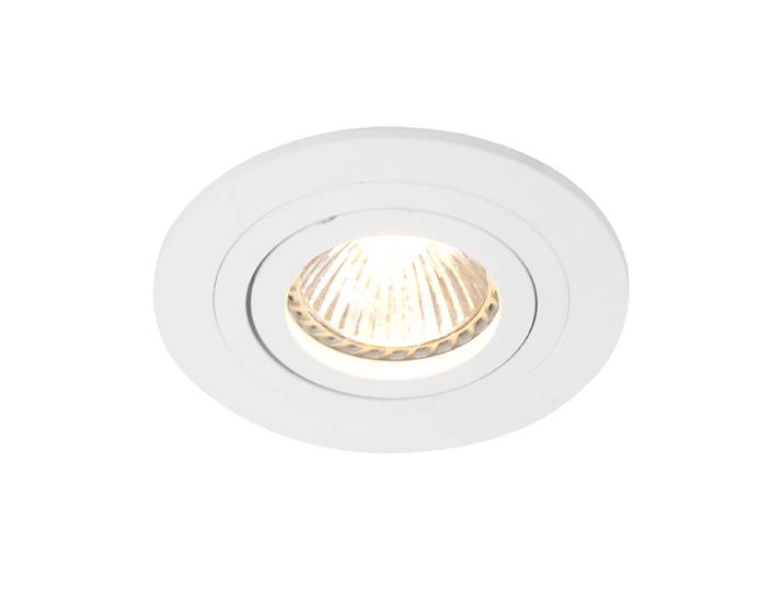 Spot - weiß - Pelite spot - kunststoff metall - Ø 10cm - GU10 - 7304W - Steinhauer