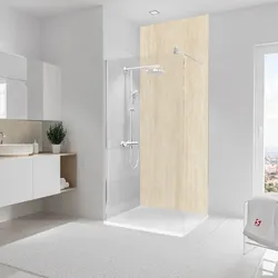 Schulte  ExpressPlus  Duschrückwand  DecoDesign  Softtouch  100x255  cm  Kalkstein-Beige