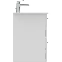 Ideal Standard i.life A Waschtisch-Paket, 640x460x645mm, Griff Schwarz, K8742DU, Farbe: Weiß