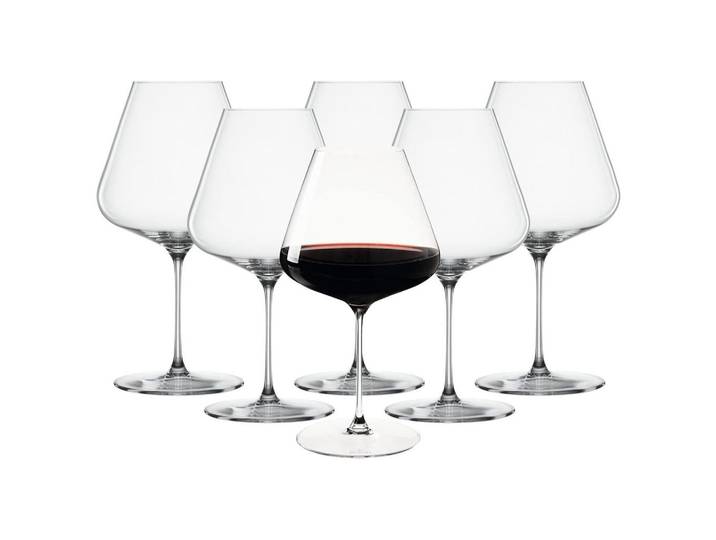 Spiegelau Burgundergläser Definition transparent 960 ml 6er Set, Transparent, Glas, Gläser, Weingläser
