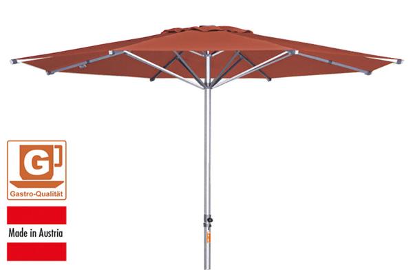 Großschirm / Sonnenschirm Doppler Alu Expert Ø400cm terracotta