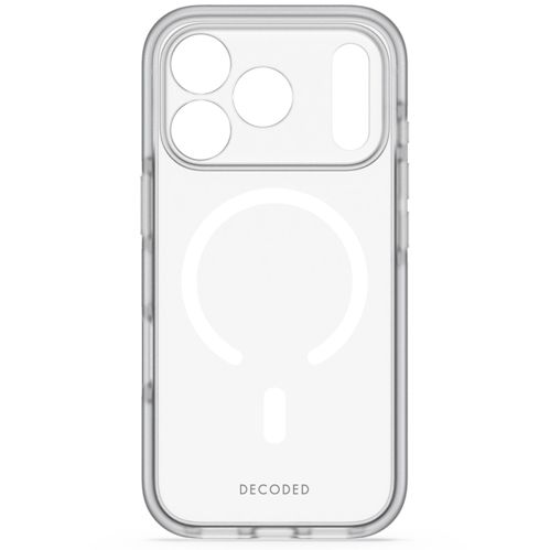 Decoded DropTec Transp. Backc. iPhone 18 Pro Max Frost White