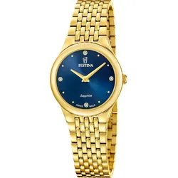 Festina Quarz Damen Grace F20098/3 - blau,gold - 29mm