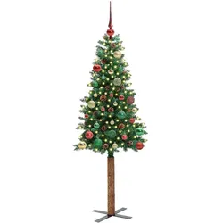 vidaXL, Weihnachtsbaum, Fenja (mit 61 bunten Bällen) (150 cm)