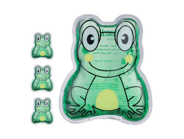 Relaxdays Lot de 4 poches de gel enfants