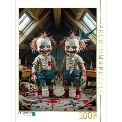 CALVENDO Puzzle Max und Moritz | 1000 Teile Lege-Größe 64x48cm Foto-Puzzle für glückliche Stunden