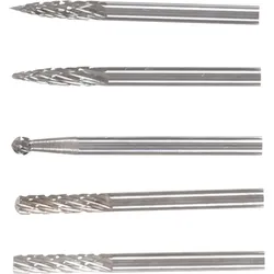 BGS 9596 Satz HSS Fräser extra kurz Schaftdurchmesser Ø3mm 5 teilig