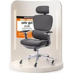 WINTONCOVE Merlin Bürostuhl Ergonomisch – Schwarz