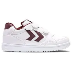 hummel Camden Jr. Legere Sneaker Kinder - weiß/dunkelrot -30