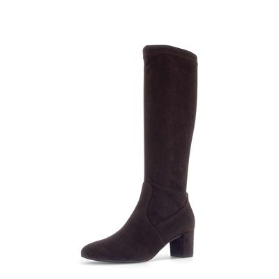 Stiefel GABOR "Eleganter Stiefel", Damen, Gr. 37,5, braun, Schuhe Stiefel