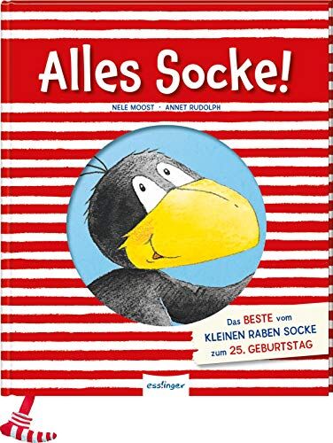 Nele Moost - Alles Socke! Das Beste vom kleinen Raben Socke zum 25. Geburtstag: Vorlesegeschichten über Freundschaft ab 3 Jahren (Der kleine Rabe Socke) - Preis vom 10.10.2026 11:48:34 h
