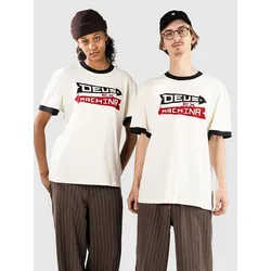 Deus Ex Machina Arrows Ringer T-Shirt pristine white Gr. XL